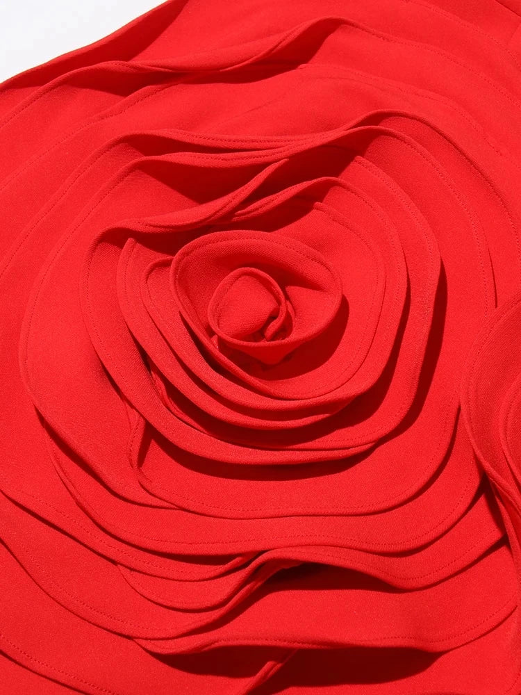 Robe Bustier à Appliques