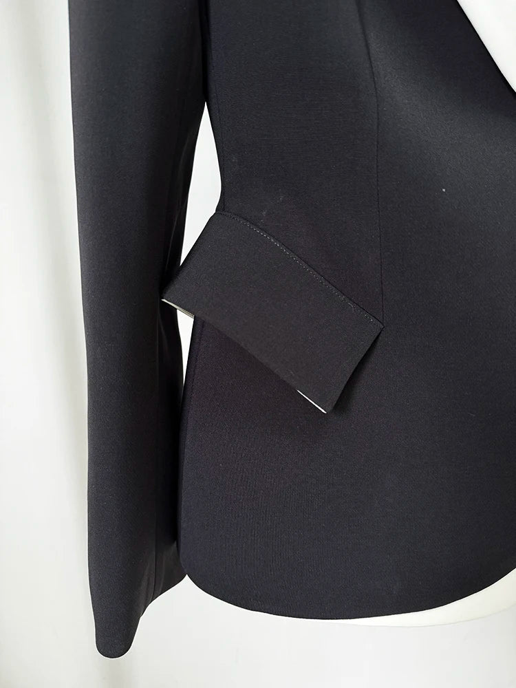 Blazer Patchwork Slim